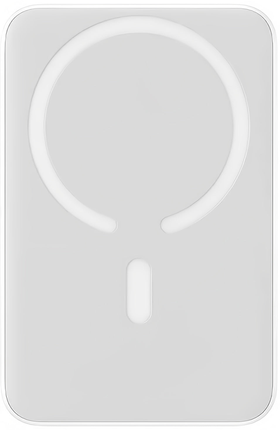 Baseus Magnetic Mini Wireless External Battery, 10000mAh, 20W, PD + FQI, 1 x QI - 1 x USB-C, White PPCX07002