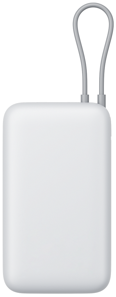 Externer Akku Xiaomi, 20000mAh, 22.5W, QC + PD, 1 x USB-A - 2 x USB-C, Silber BHR9738GL