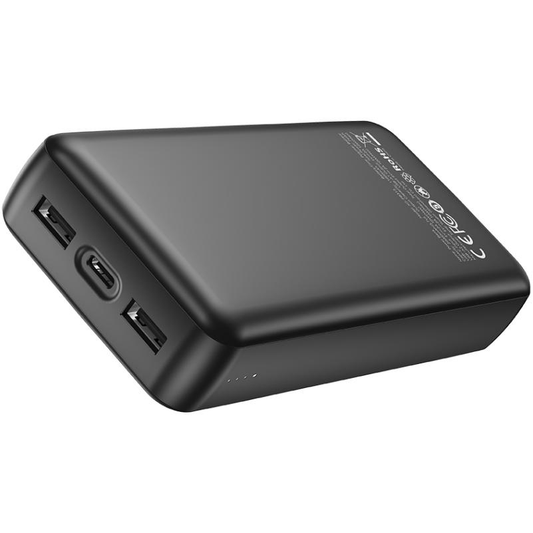 Batterie Externe XO Design PB313, 20000mAh, 10W, 2 x USB-A, Noire