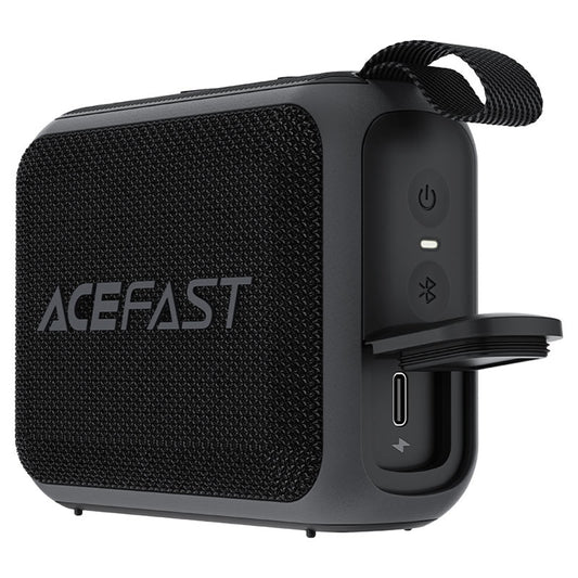 Draagbare Bluetooth Speaker Acefast K4 Go, 5W, Waterdicht, Zwart