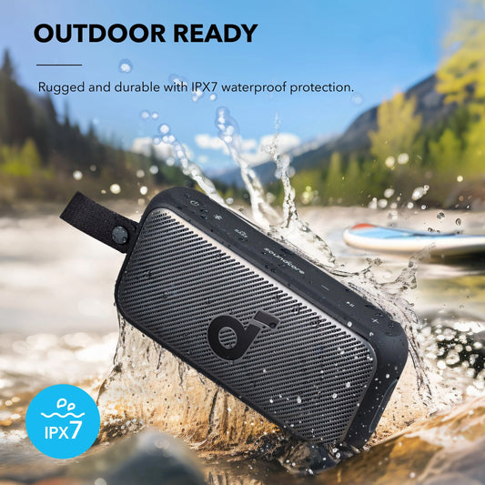 Tragbarer Bluetooth-Lautsprecher Anker SoundCore Motion 300, 30 W, TWS, wasserdicht, schwarz A313535011
