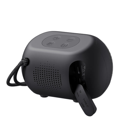 Tragbarer Bluetooth-Lautsprecher HAVIT SK885BT, 8W, RGB, wasserdicht, Schwarz