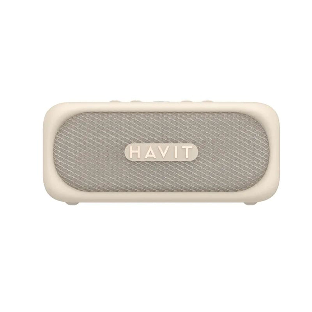 Enceinte Bluetooth HAVIT SK905BT, 20W, Étanche, Beige