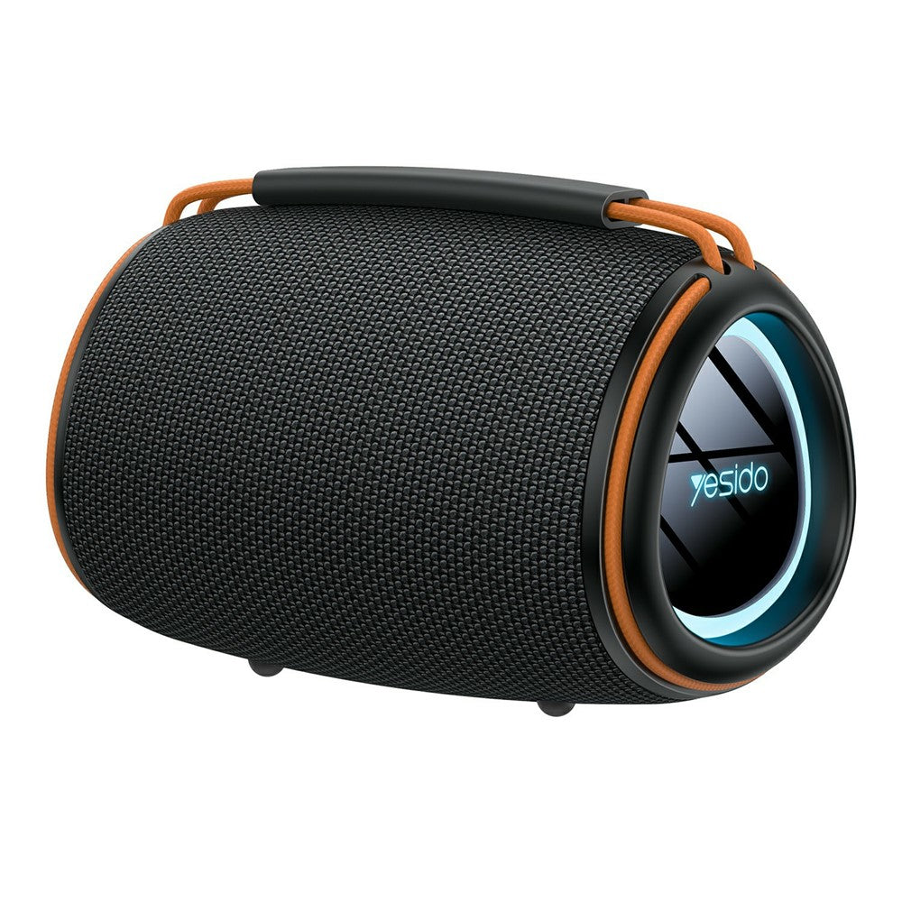 Enceinte Portable Bluetooth Yesido YSW39, 20W, TWS, RGB, Noire