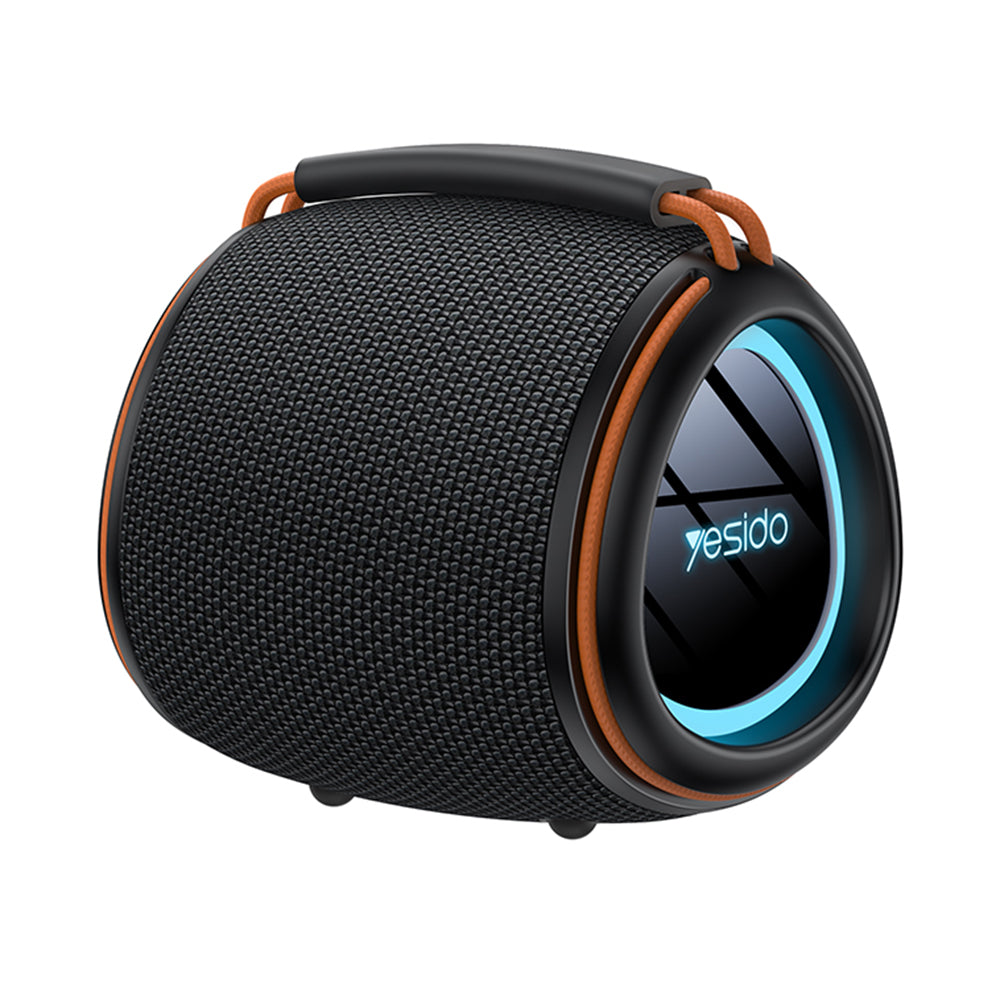 Enceinte Portable Bluetooth Yesido YSW40, 8W, RGB, Noire