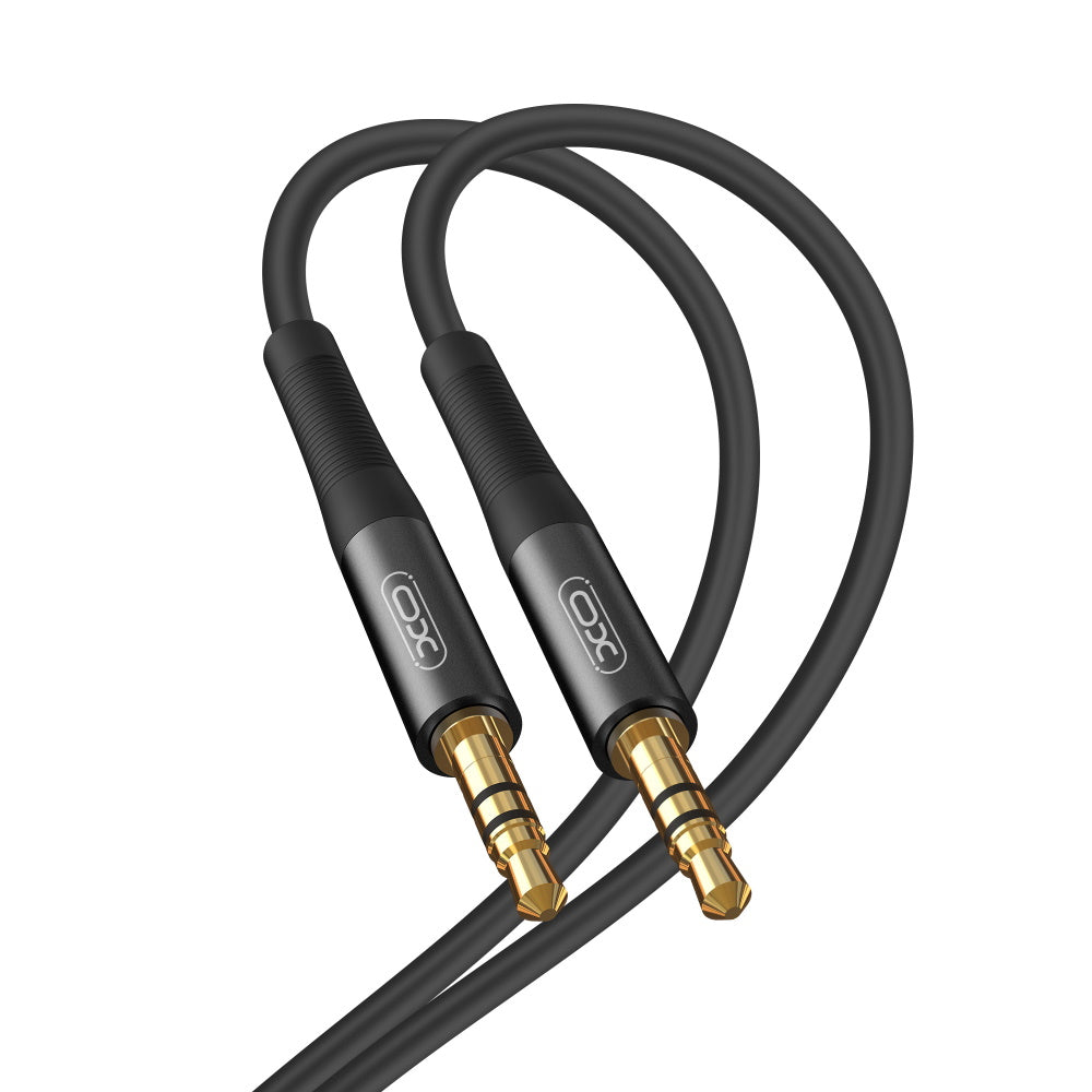 Audio-Kabel 3.5mm - 3.5mm XO Design NB-R175B, 2m, Schwarz