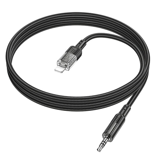 Lightning Audio Cable - 3.5mm HOCO UPA27, 1.2m, Black