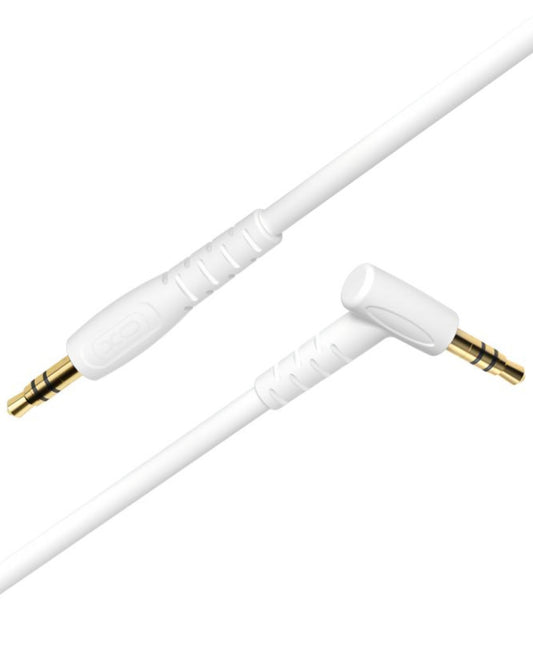Câble Audio 3.5mm - 3.5mm XO Design NB-R272, 1m, Blanc