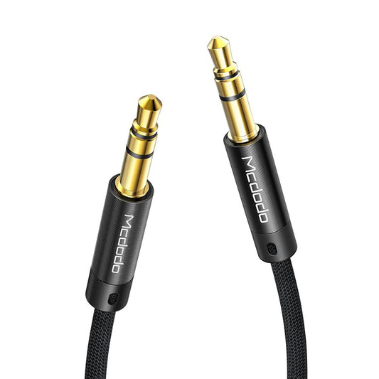Câble Audio 3.5mm - 3.5mm McDodo CA-6640, 1.2m, Noir