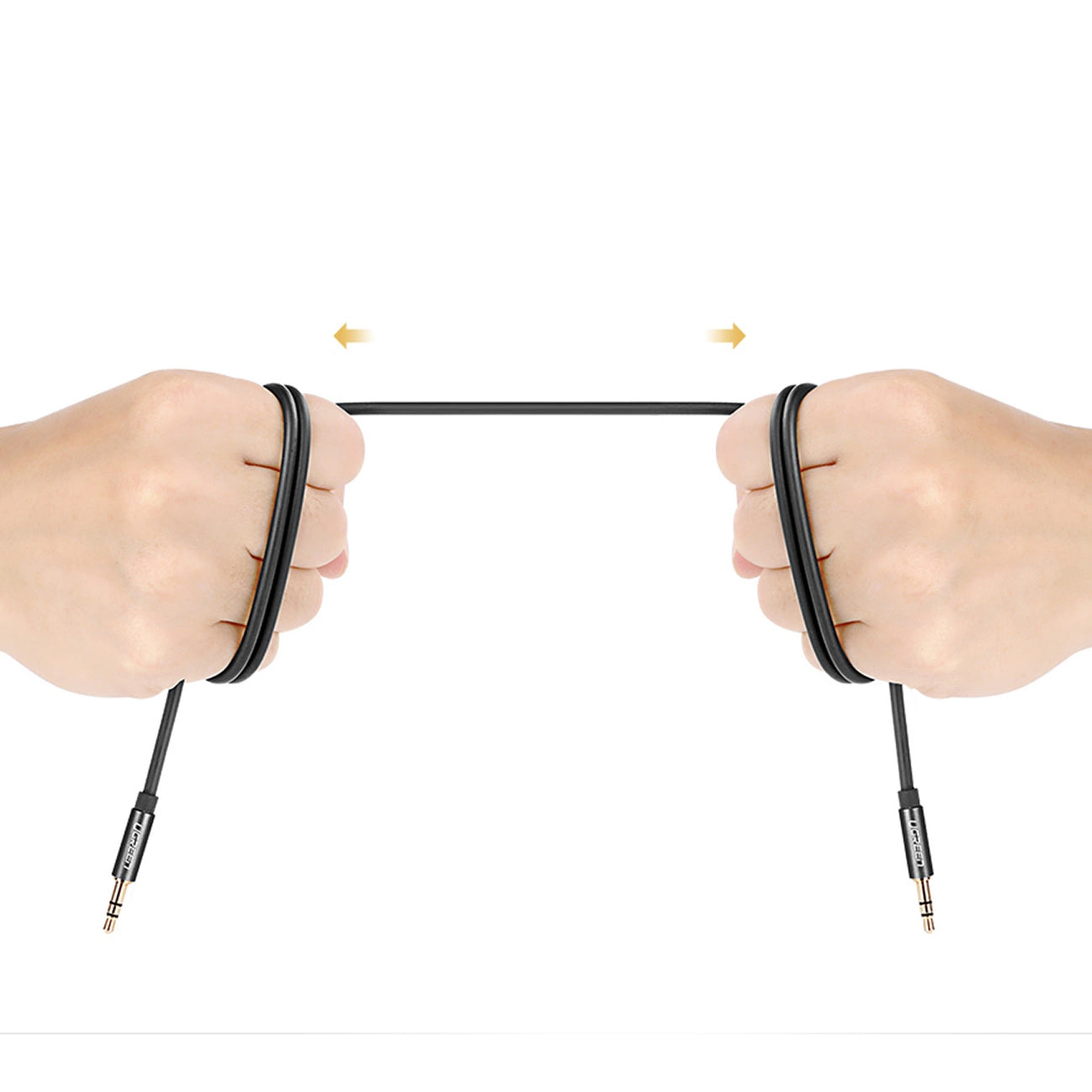 Audio Kabel 3.5mm - 3.5mm UGREEN AV119, 1m, Zwart