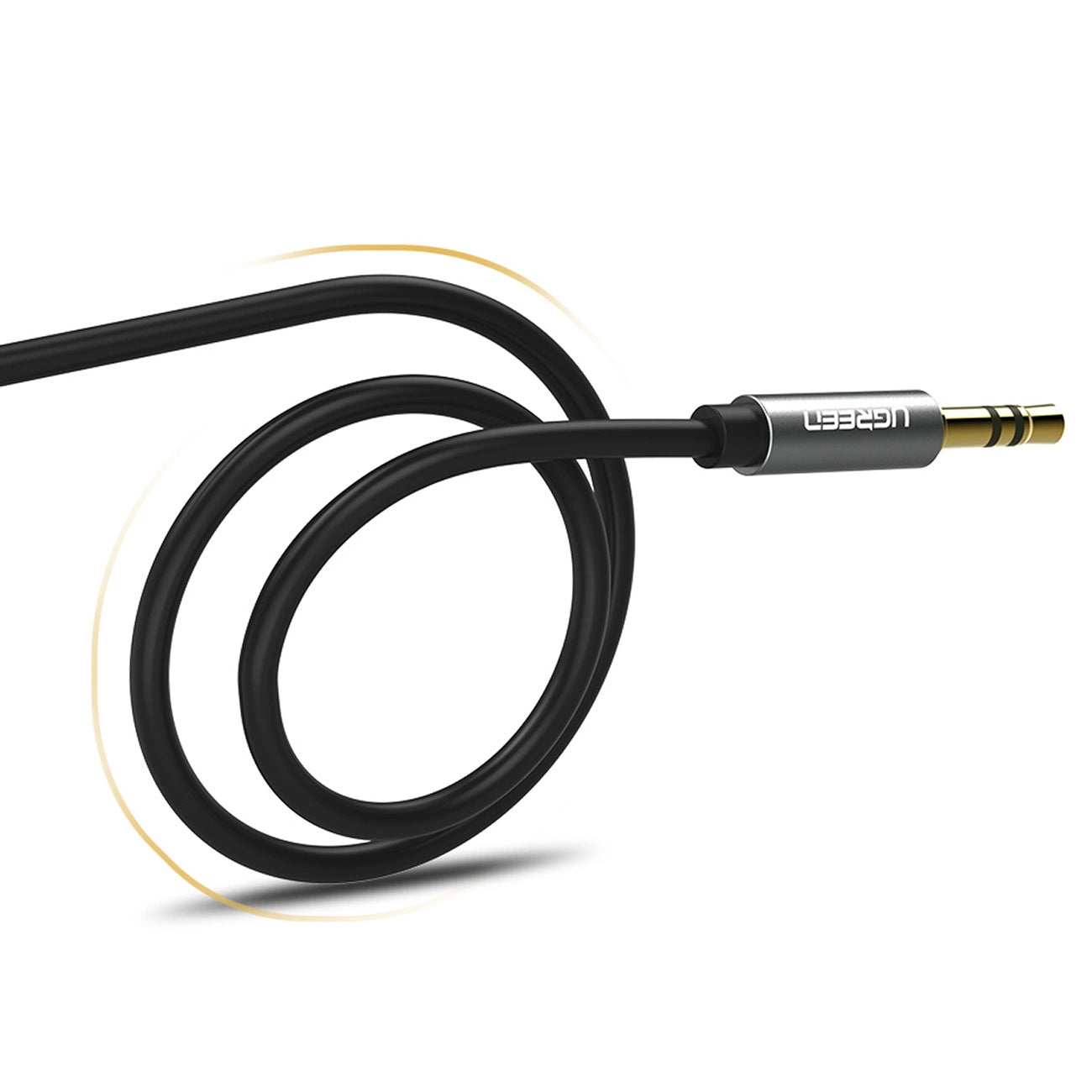 Audio Kabel 3.5mm - 3.5mm UGREEN AV119, 1m, Zwart