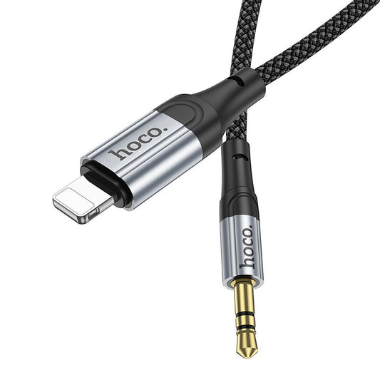 Audio Lightning-kabel - 3,5mm HOCO UPA26, 1m, Zwart
