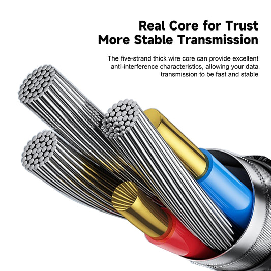 Audio Lightning-kabel - 3.5mm Lito LA01L, 1m, Zwart