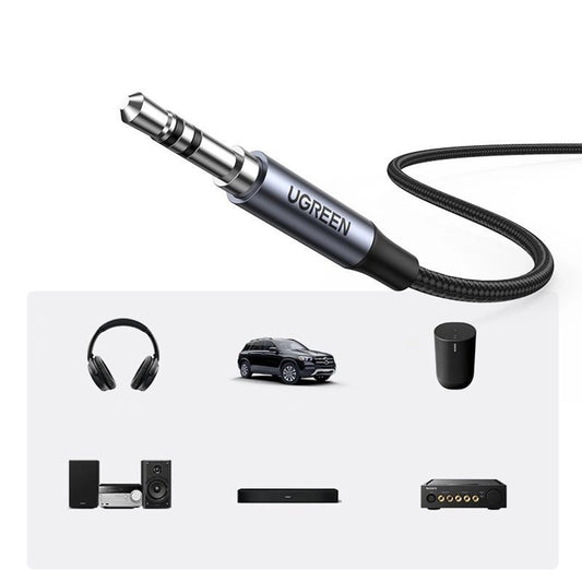 USB-C Audio Kabel - 3.5mm UGREEN CM450 (20192), 1m, Grijs