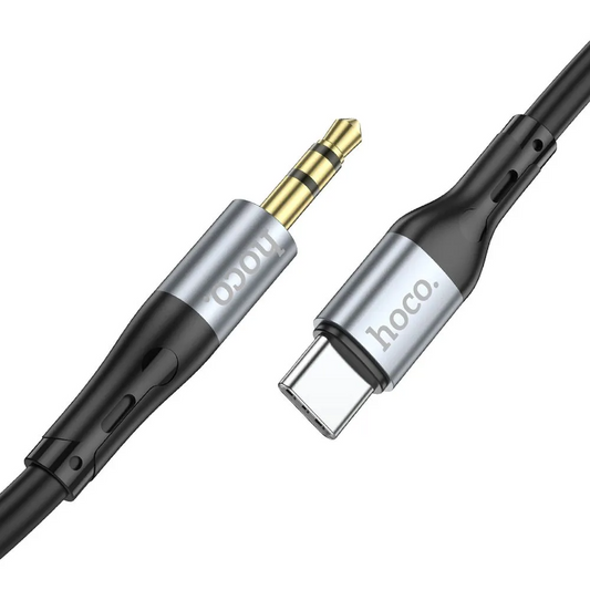 Audio Kabel USB-C - 3.5mm HOCO UPA22, 1m, Zwart