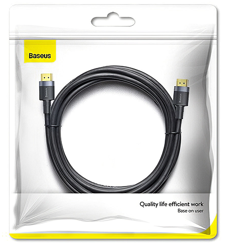 Câble vidéo Baseus, HDMI - HDMI, 4K, 1m, noir CADKLF-E01