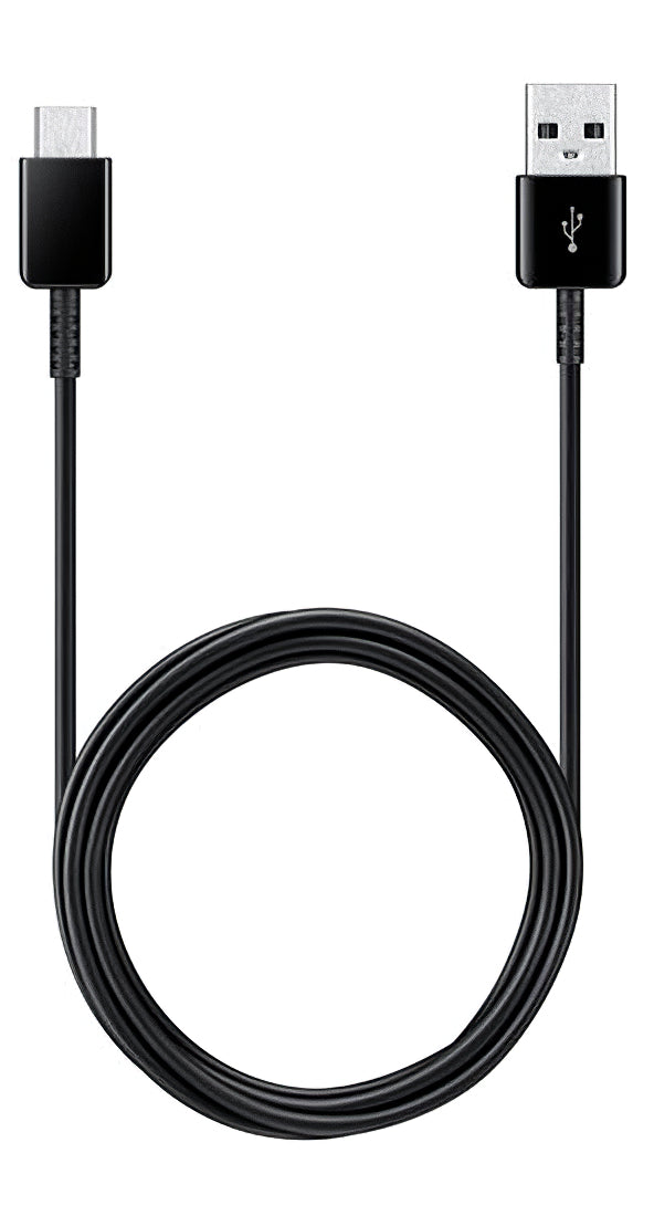 Samsung USB-A - USB-C Data- en Oplaadkabel, 25W, 1.5m, Zwart EP-DG930IBEGWW