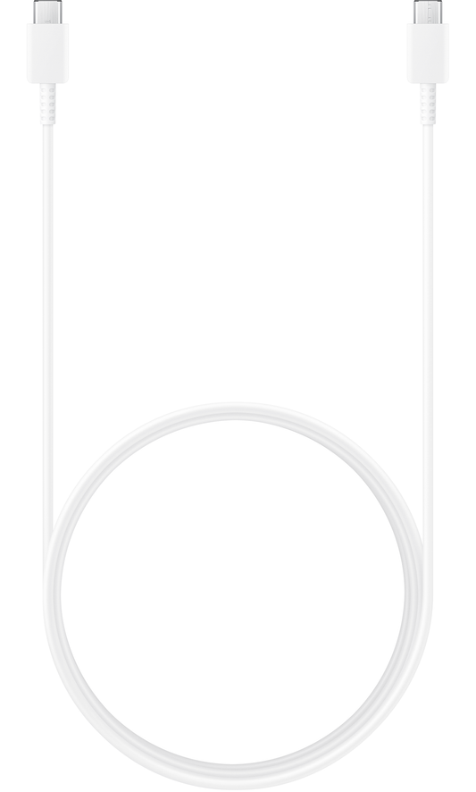 USB-C gegevens- en oplaadkabel - USB-C Samsung, 60 W, 1,8 m, wit EP-DX310JWEGEU