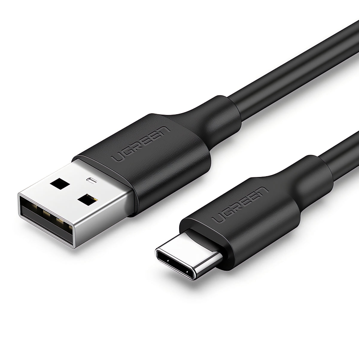 Data- en Oplaadkabel USB-A - USB-C UGREEN US287, 18W, 1.5m, Zwart