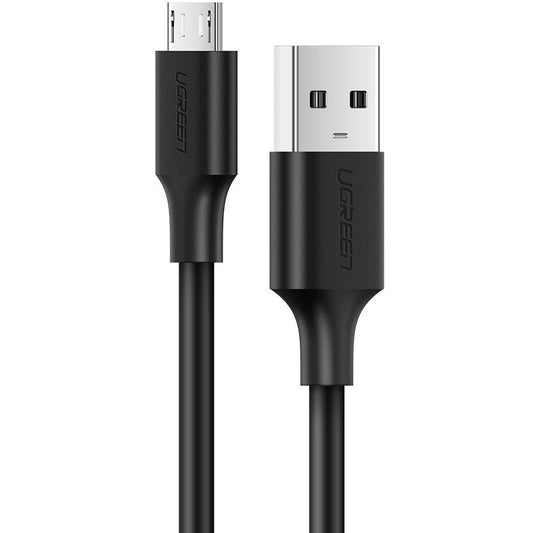UGREEN US289 USB-A - microUSB data- en oplaadkabel UGREEN US289, 18W, 0,5m, Zwart