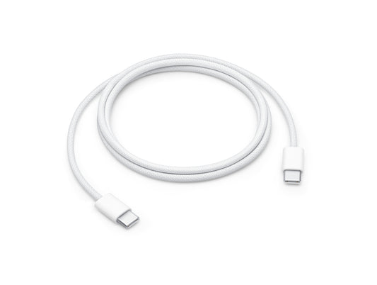 USB-C - USB-C Apple Data en Oplaadkabel, 96W, 1m, Wit, Swap MQKJ3AM/A