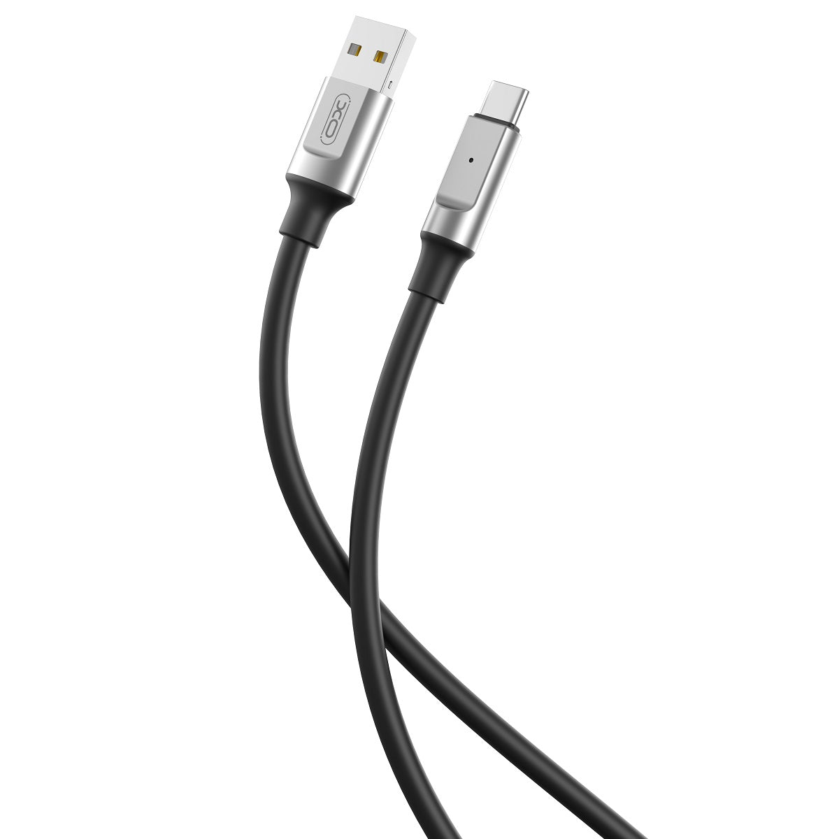 Data- en Oplaadkabel USB-A - USB-C XO Design NB251, 18W, 1m, Zwart
