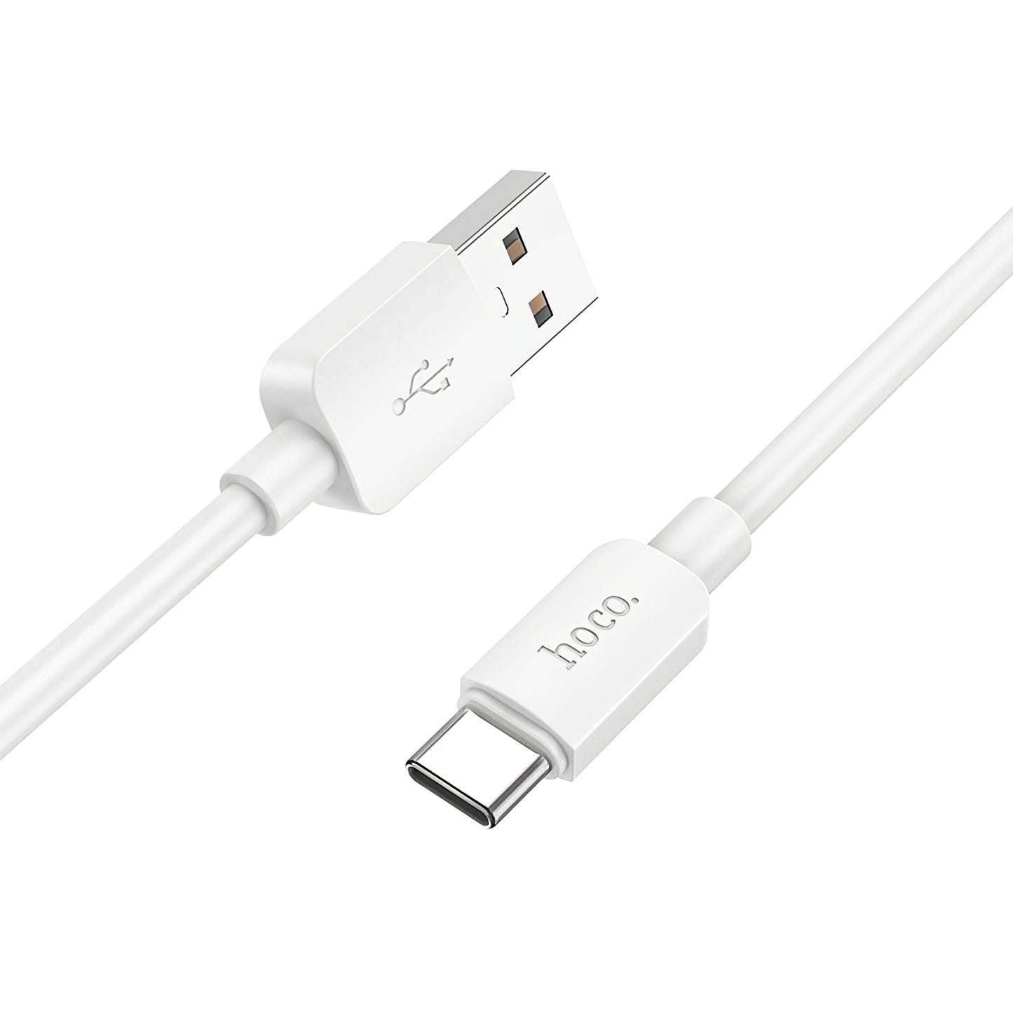 Câble de données et de charge USB-A - USB-C HOCO X96, 27W, 1m, Blanc