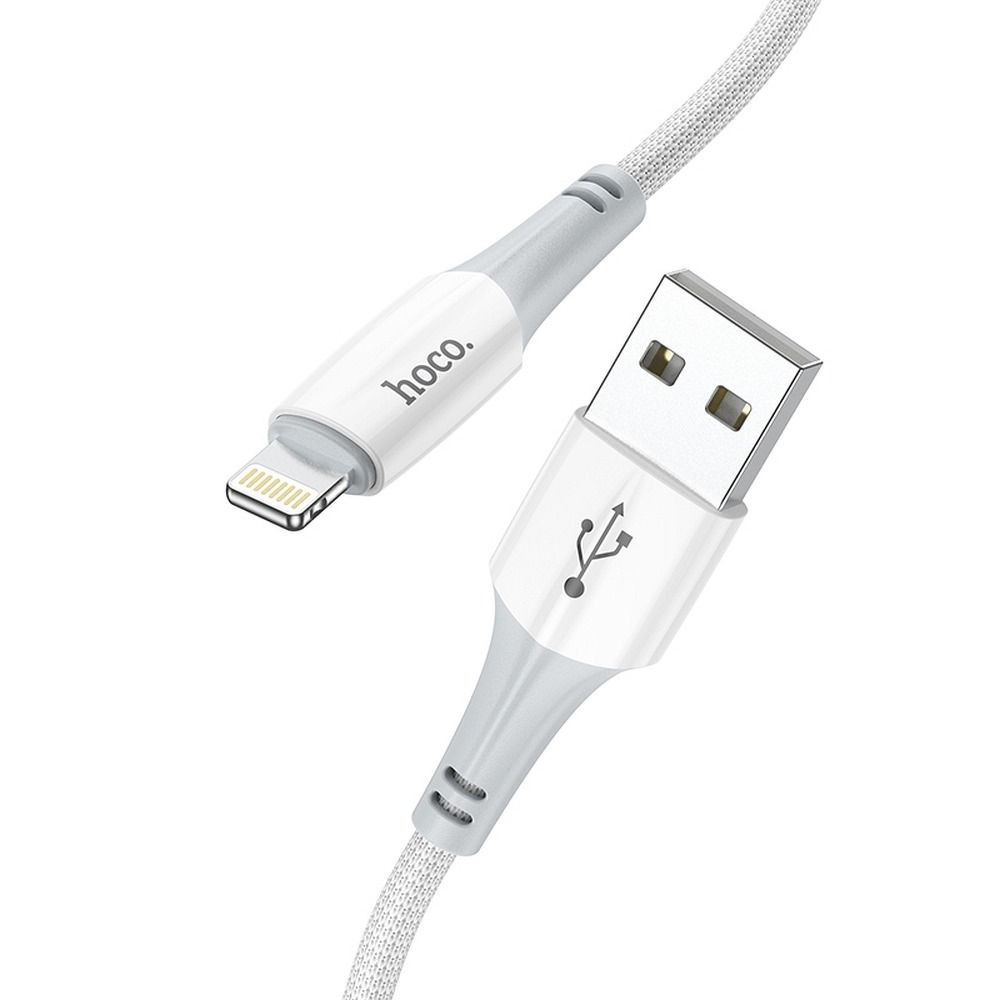 Câble de Données et de Charge USB-A - Lightning HOCO X70, 18W, 1m, Blanc