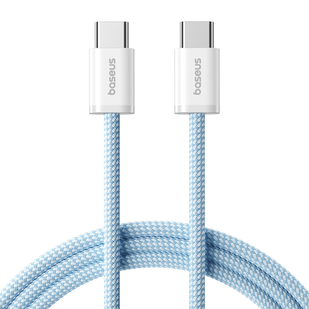 USB-C Data en Oplaadkabel - USB-C Baseus Dynamic 4 Series, 100W, 2m, Blauw P10381400311-01