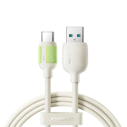 Câble de Données et de Charge USB-A - USB-C Joyroom S-A53, 30W, 2m, Beige