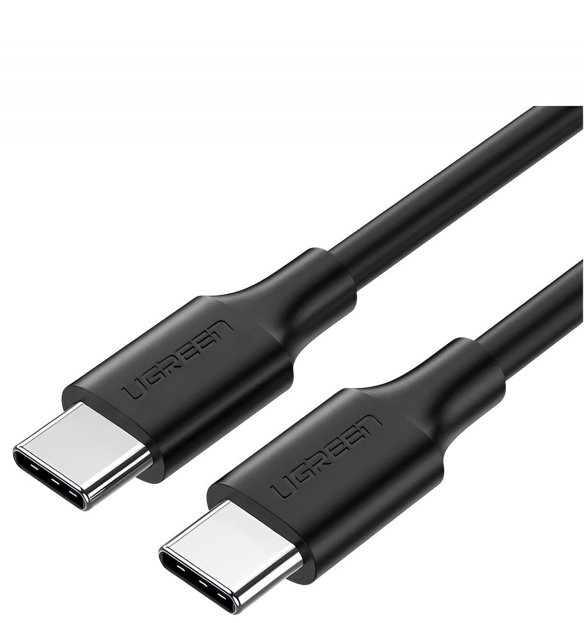 USB-C Data- en Oplaadkabel - USB-C UGREEN US286, 60W, 0,5m, Zwart