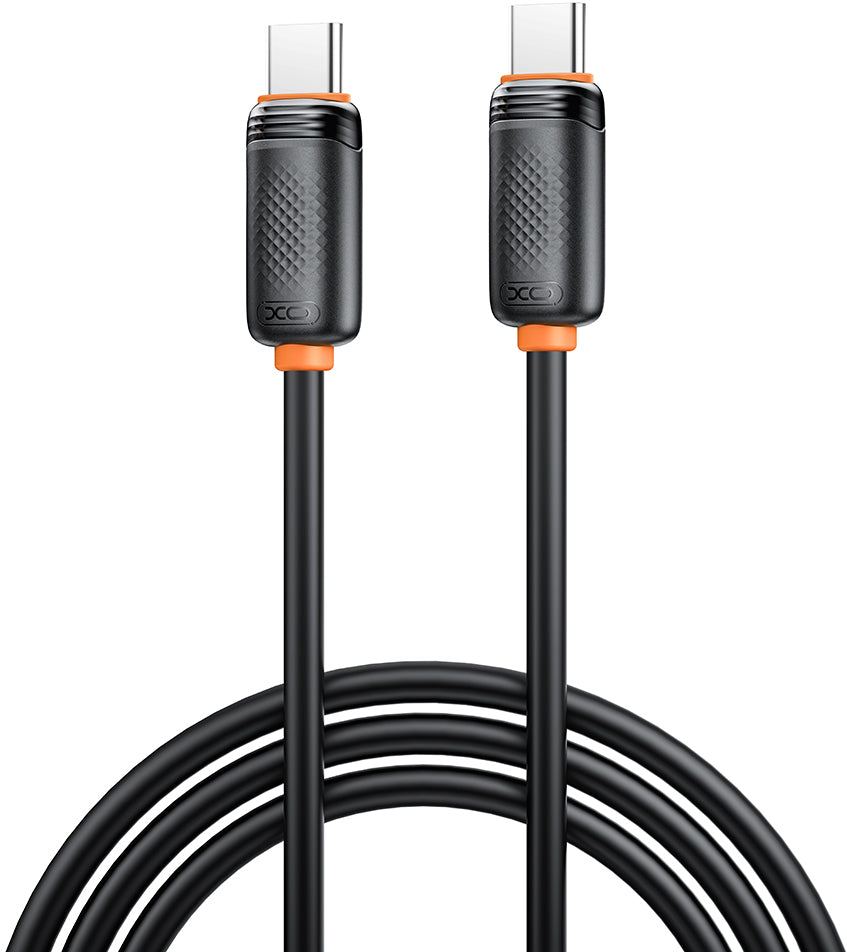 Câble de données et de charge USB-C - USB-C XO Design NB-Q302B, 60W, 1m, Noir