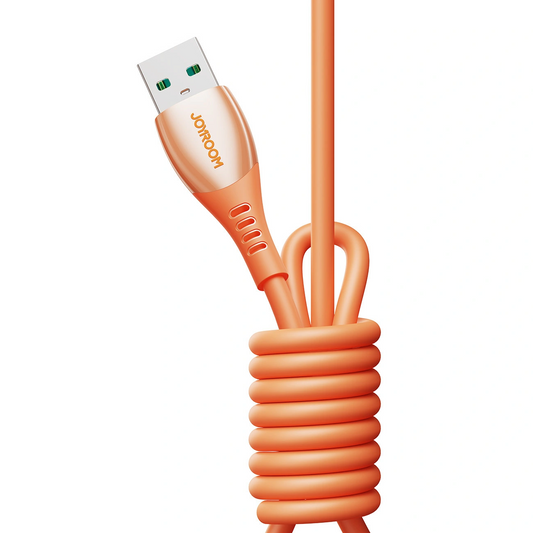 Daten- und Ladekabel USB-C - Lightning Joyroom S-A59 Vibrant, 30W, 1.2m, Orange