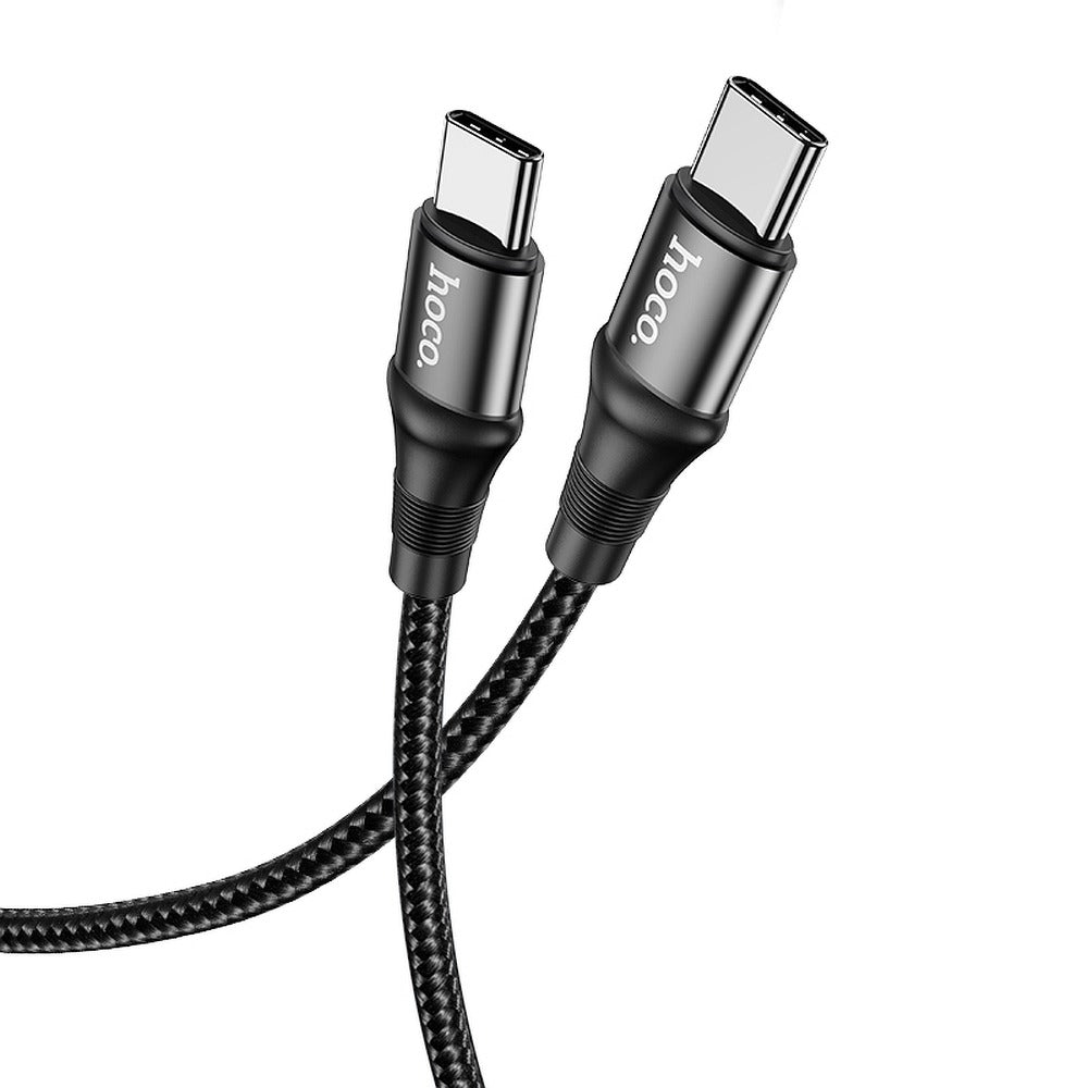 USB-C Data- en Oplaadkabel - USB-C HOCO X50, 100W, 1m, Zwart
