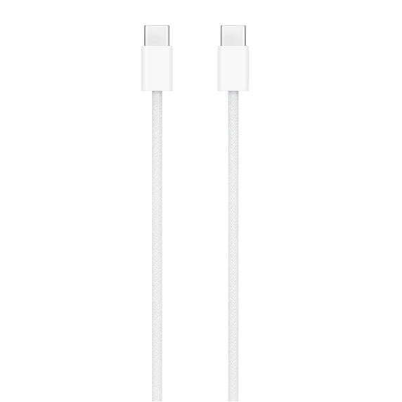 USB-C - USB-C Apple Data en Oplaadkabel, 96W, 1m, Wit, Swap MQKJ3AM/A