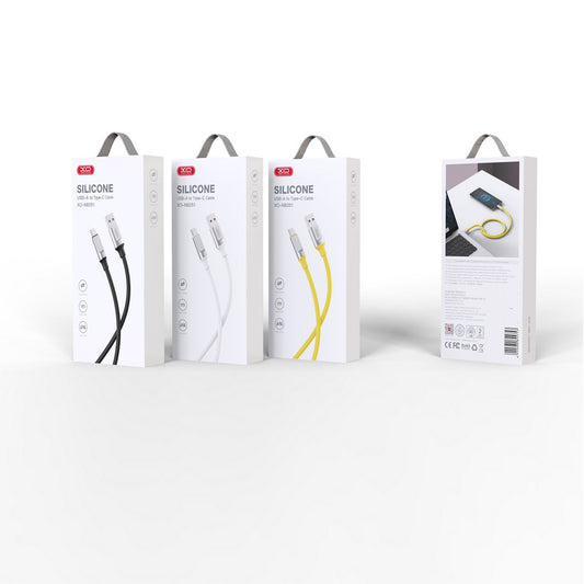 Câble de Données et de Charge USB-A - USB-C XO Design NB251, 18W, 1m, Noir