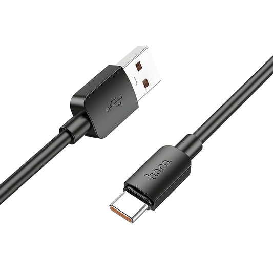Câble de données et de charge USB-A - USB-C HOCO X96, 100W, 1m, noir