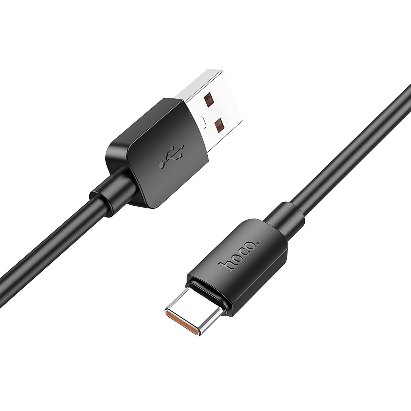 Data- en oplaadkabel USB-A - USB-C HOCO X96, 100W, 1m, Zwart