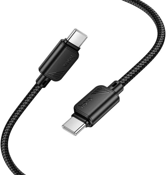 USB-C Daten- und Ladekabel - USB-C HOCO X113, 60W, 1m, Schwarz