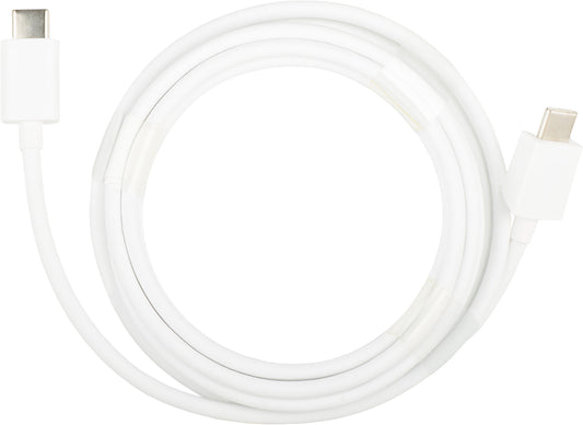 Câble de Données et de Charge USB-C - USB-C Google, 30W, 3m, Blanc