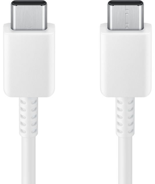 USB-C gegevens- en oplaadkabel - USB-C Samsung, 60 W, 1,8 m, wit EP-DX310JWEGEU