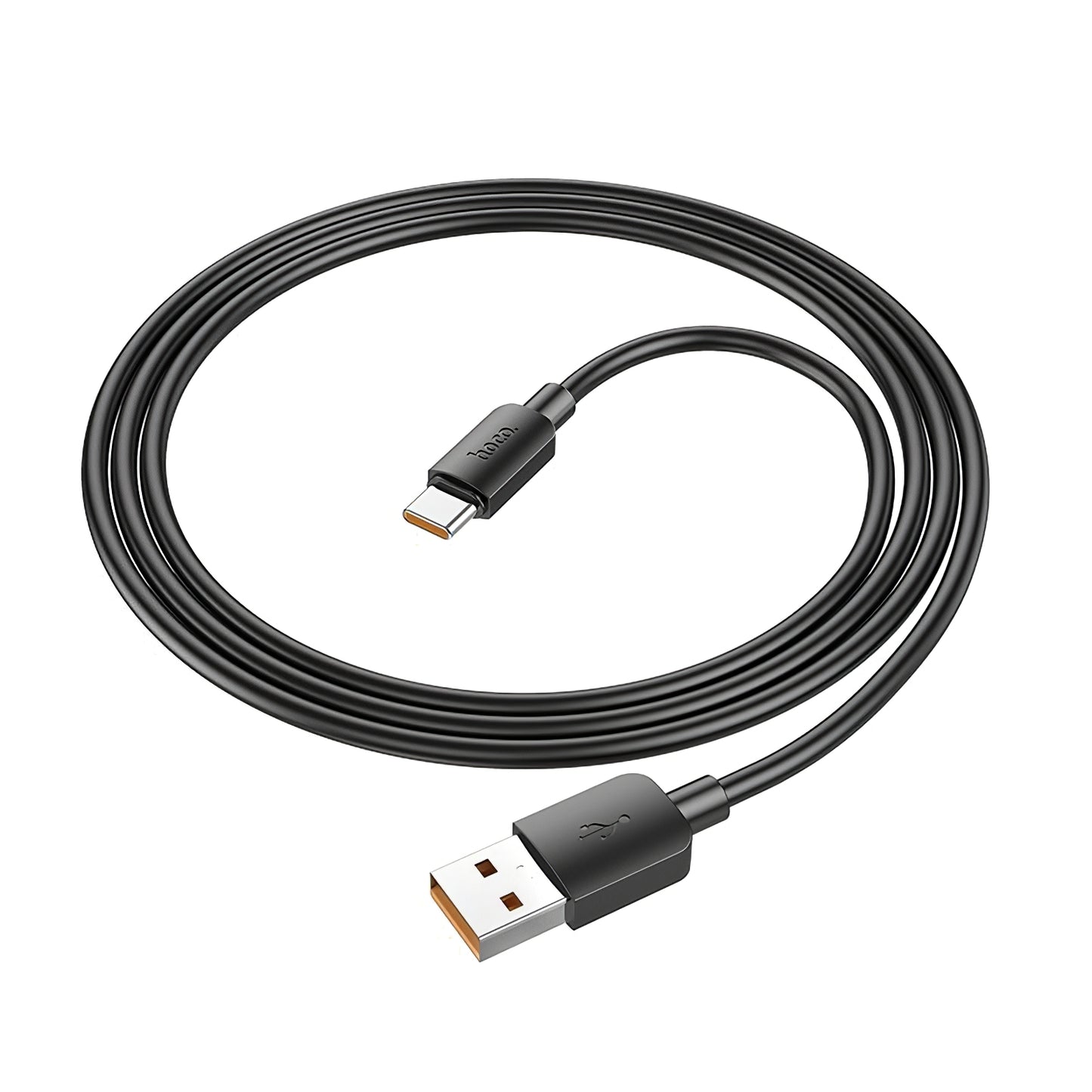 Data- en oplaadkabel USB-A - USB-C HOCO X96, 100W, 1m, Zwart