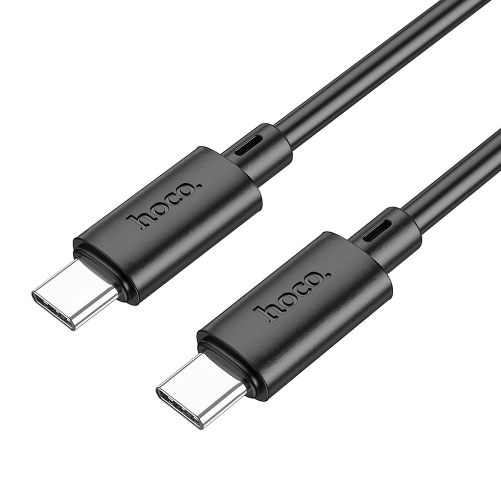 Câble de données et de charge USB-C - USB-C HOCO X88, 60W, 1m, noir