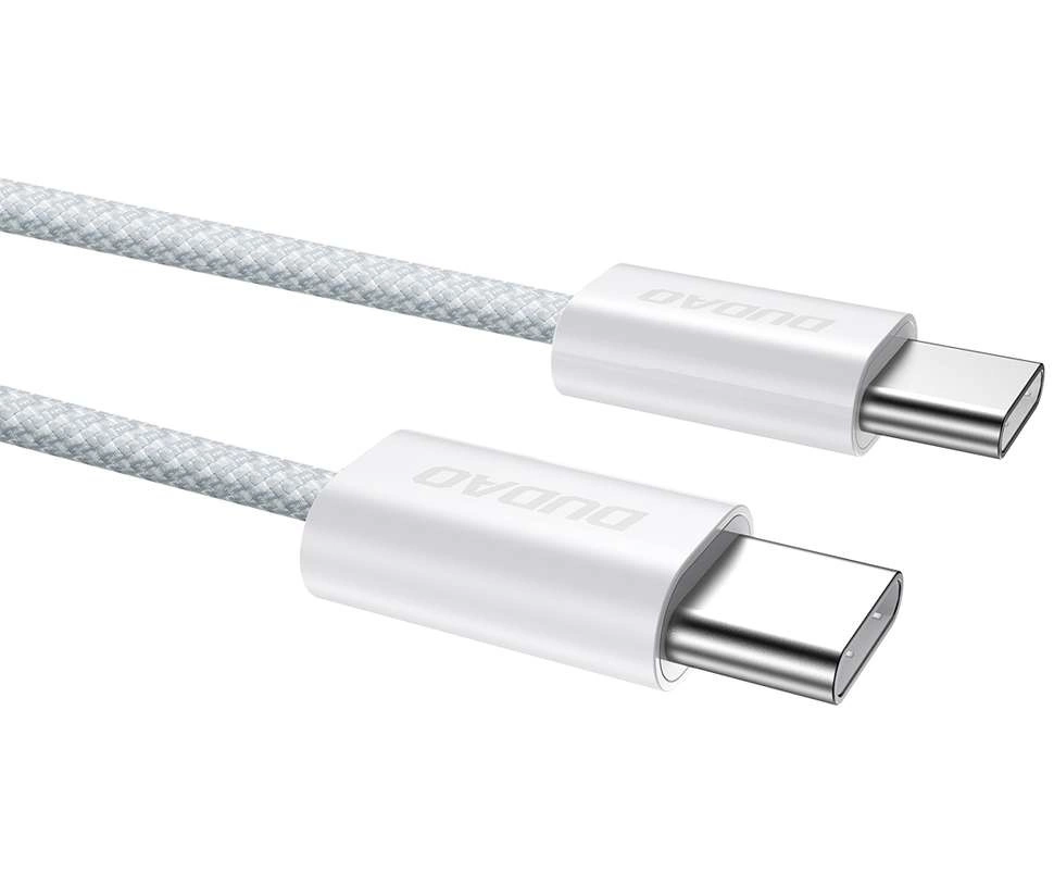 USB-C Data- en Oplaadkabel - USB-C Dudao L6C, 30W, 2m, Blauw