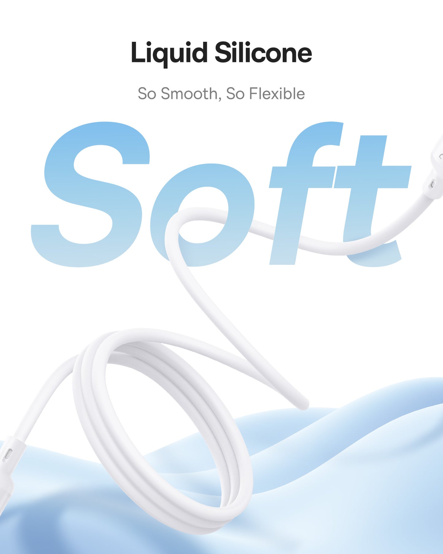 Câble de Données et de Charge USB-C - USB-C Baseus PicoGo, 240W, 1m, Blanc P10376800211-00