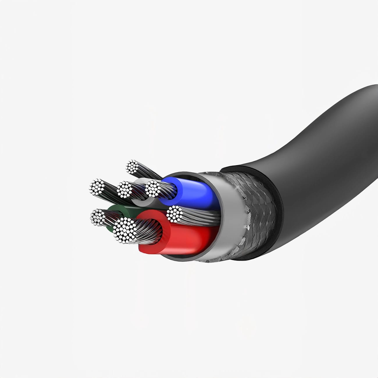 USB-C - USB-C Data- en Oplaadkabel UGREEN US300, 100W, 2m, Zwart