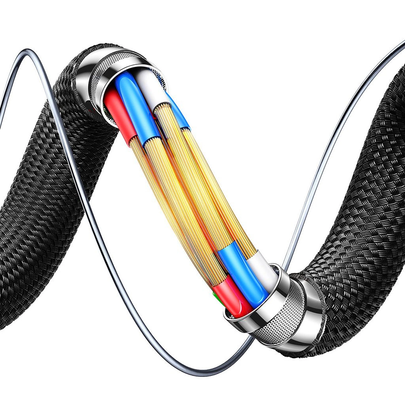 USB-C Daten- und Ladekabel - USB-C Joyroom S-A60 StarTalk, 100W, 1,2m, Schwarz