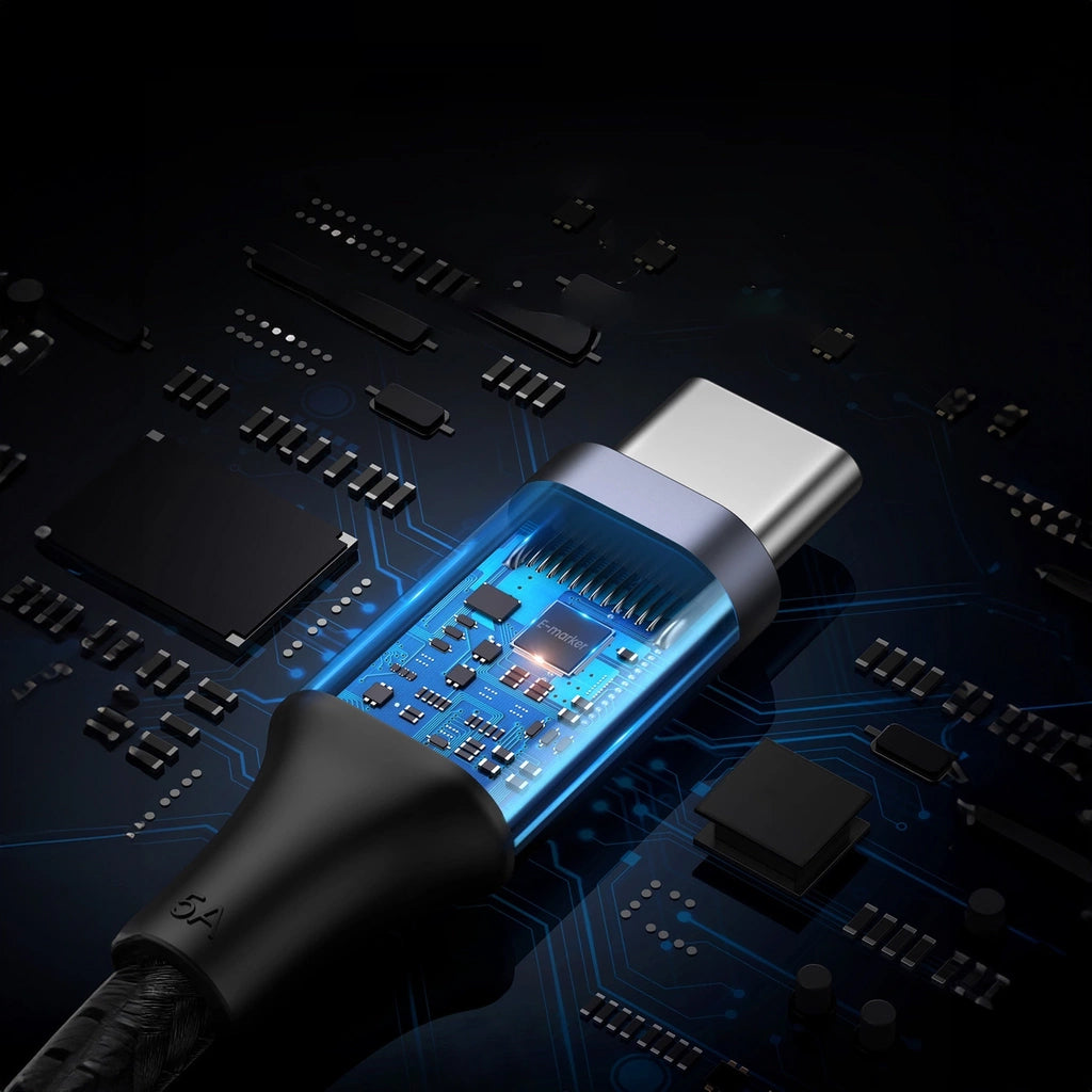 Data- en Oplaadkabel USB-C - USB-C UGREEN US316, 100W, 0.5m, Gri