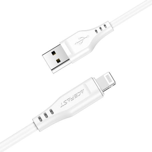 Daten- und Ladekabel USB-A - Lightning Acefast C3-02, 18W, 1,2m, Weiß