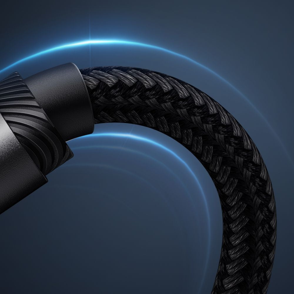 USB-A - Lightning McDodo CA-0010 Data- en Oplaadkabel, 18W, 1.2m, Zwart